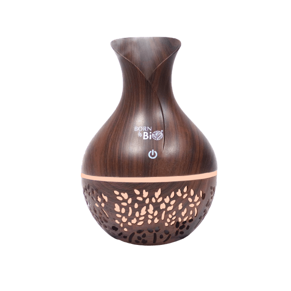 Aroma Diffuser Donker Hout – Zen & Hydratatie