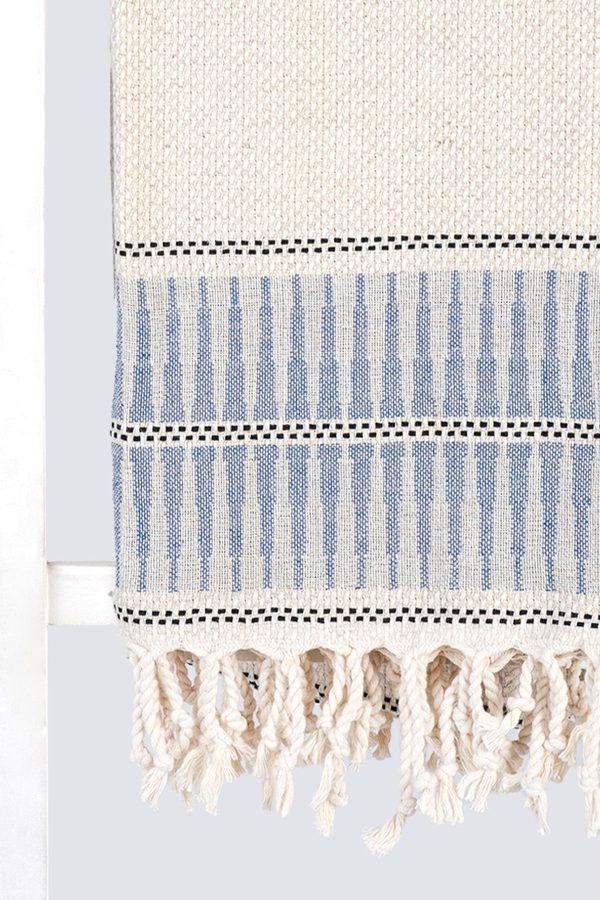 Turkse Handdoek Linnen (100x180cm) | Luxe & Sneldrogende Hamamdoek - Afbeelding 2