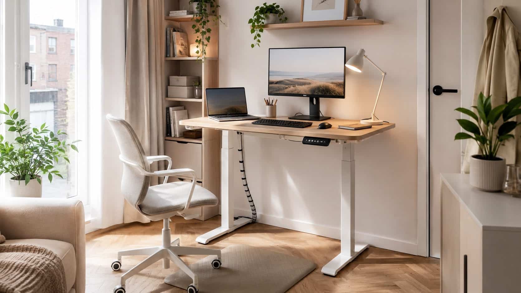 Beste Elektrisch Verstelbare Zit-Sta Bureau’s voor Kleine Ruimtes